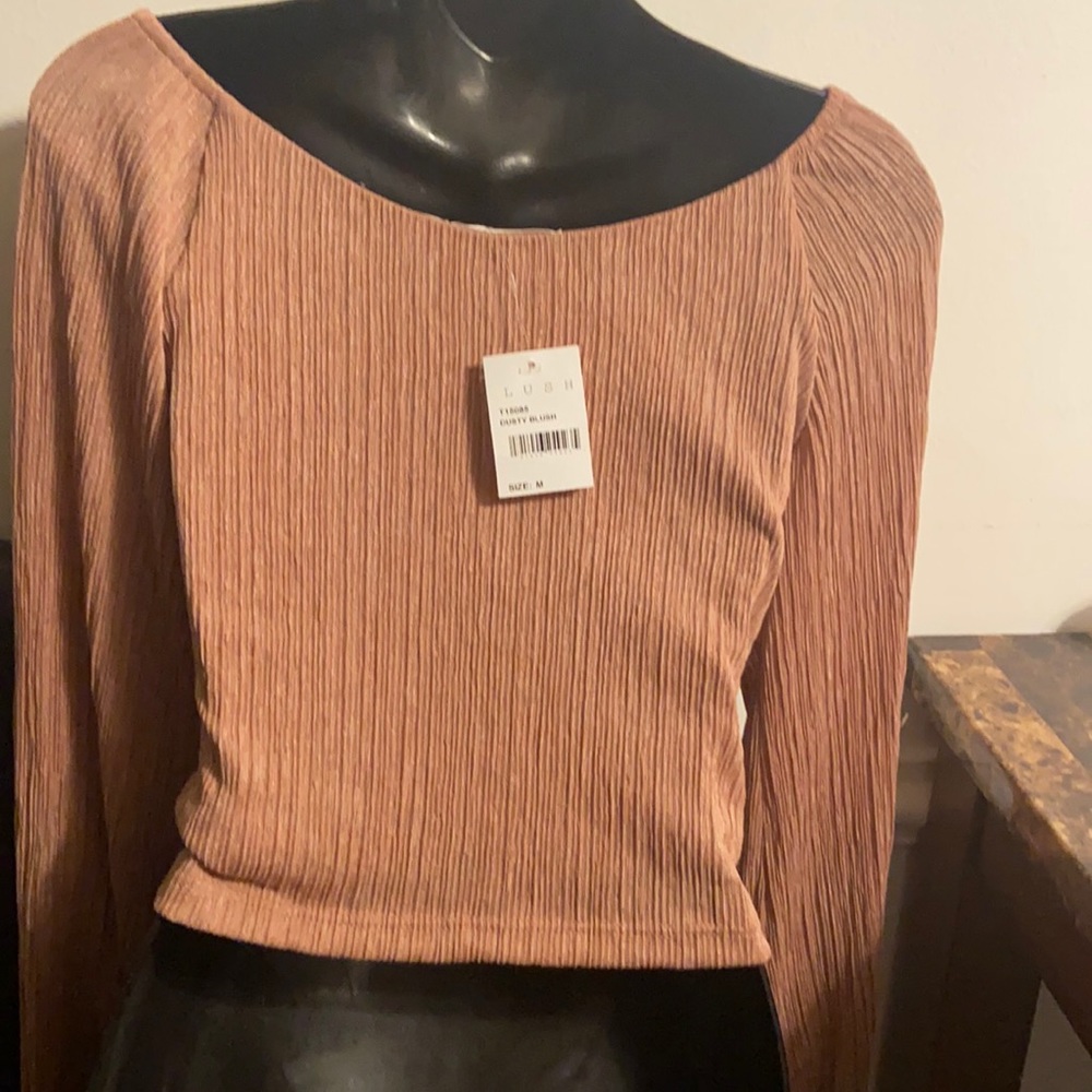 Nice like peach blouse brand new